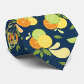 シトラススプラッシュイラストレーション ネクタイ (ロール)