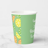 シトラススライスキッズバースデーパーティー 紙コップ (左)
