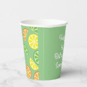 シトラススライスキッズバースデーパーティー 紙コップ (右)