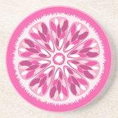 シトラススライスピンクレモン コースター (正面)