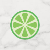 シトラススライスフルーツバースデーパーティードテーブルデコール コンフェッティ (スモール正面)