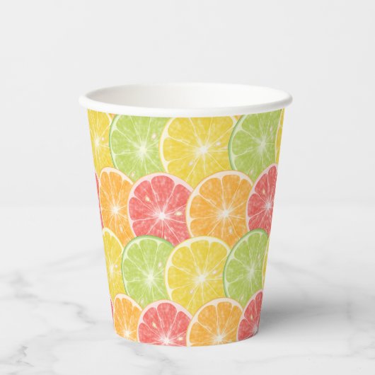 シトラススライス 紙コップ (正面)