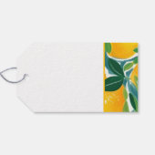 シトラスツリーアーティザンレモンライム カラフル ギフトタグ (裏面横)