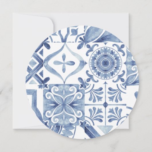 シトラステーマガール1歳の誕生日 招待状 (裏面)