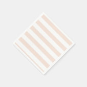 シトラステーマブライダルシャワーストライプのナプキンス スタンダードカクテルナプキン (角)