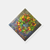 シトラステーマホリデーリースボクガーデンズフロリダ スタンダードカクテルナプキン (角)