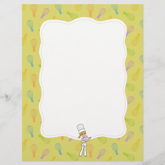 シトラストかわいいシェフアートキッチン文房具 (正面)