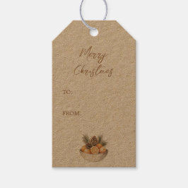 シトラスハイゲクリスマス素朴ギフトラベル ギフトタグ