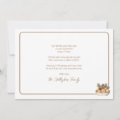 シトラスハイゲクリスマス聖なる書物、 経典フラットホリデーカード シーズンカード (裏面)