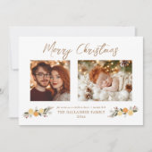 シトラスハイゲクリスマス聖なる書物、 経典フラットホリデーカード シーズンカード (正面)