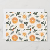 シトラスハイゲクリスマス聖なる書物、 経典フラットホリデーカード シーズンカード (裏面)