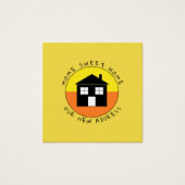 シトラスハウスロゴ、住所カードの変更 (正面)