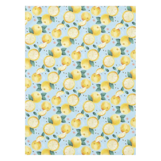 シトラスパターンテーブルクロス テーブルクロス (正面)