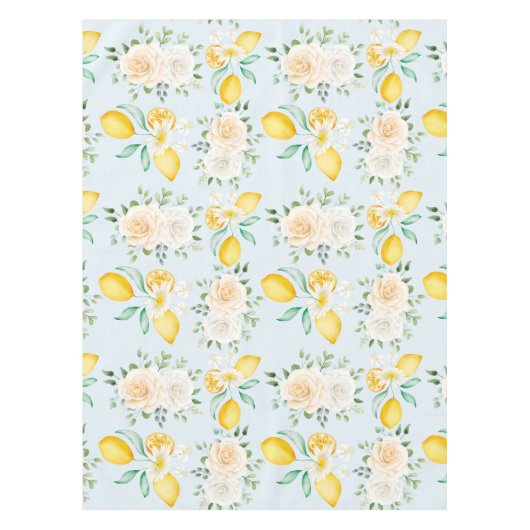 シトラスパターンテーブルクロス テーブルクロス (正面)