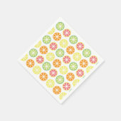 シトラスパターン紙ナプキンス スタンダードカクテルナプキン (角)