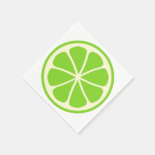 シトラスパーティーライム スタンダードカクテルナプキン (角)