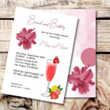 シトラスパープルブランチとバブリー赤ちゃんシャワー