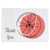 シトラスピンクサンキューユー抱き枕ラージ ラージペーパーバッグ (裏面)