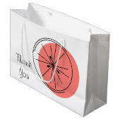 シトラスピンクサンキューユー抱き枕ラージ ラージペーパーバッグ (正面アングル)