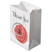 シトラスピンクサンキューユー抱き枕媒体 ミディアムペーパーバッグ (正面アングル)