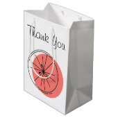 シトラスピンクサンキューユー抱き枕媒体 ミディアムペーパーバッグ (裏面アングル)