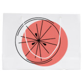 シトラスピンク抱き枕ラージ ラージペーパーバッグ (裏面)