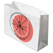 シトラスピンク抱き枕ラージ ラージペーパーバッグ (裏面アングル)