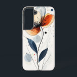シトラスファーンデリケート SAMSUNG GALAXY S22ケース<br><div class="desc">柑橘類シダ繊細なオレンジと緑のフローラ要素が爽やかな柑橘類のパレットで踊る。</div>