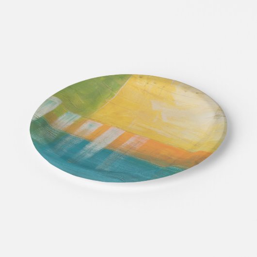 シトラスフィールドI ペーパープレート (アングル)