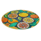 シトラスフルーツアートデザイン カッティングボード (角)