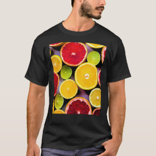 シトラスフルーツグラフィックTシャツ Tシャツ