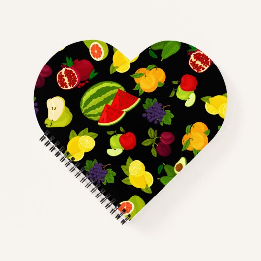 シトラスフルーツ手帳 ノートブック (正面)