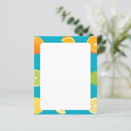 シトラスフルーツ紙 (スタンド正面)