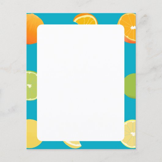 シトラスフルーツ紙 (正面)