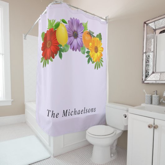 シトラスフローラガーデン シャワーカーテン (インサイチュ)