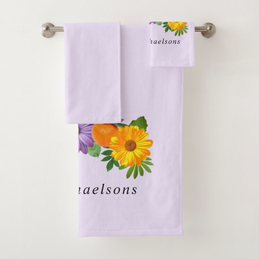 シトラスフローラガーデン バスタオルセット (インサイチュ)