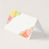 シトラスフローラリトルかわいこちゃん座席表テーブルデコール (正面)