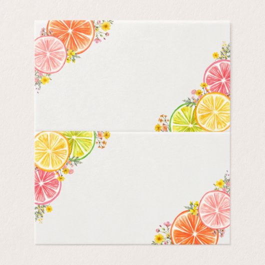 シトラスフローラリトルかわいこちゃん座席表テーブルデコール (外部フラット)