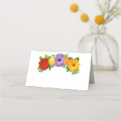 シトラスフローラ庭園の結婚式 プレイスカード (裏面)