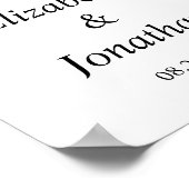 シトラスフローラ庭園の結婚式 ポスター (角)