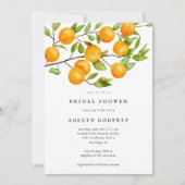 シトラスブライダルシャワーサマーパーティの招待状 招待状 (正面)