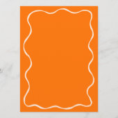 シトラスブライダルシャワー誰が花嫁ゲームカードを知っている 招待状 (裏面)