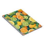 シトラスブリスノート鮮やか – レモン、ライム、およびO ノートブック (右側)