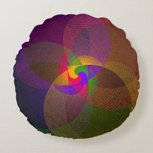 シトラスブレンド丸ピロー ラウンドクッション (正面)