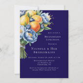 シトラスブーケ地中海のブリデスメイドランチョン 招待状 (正面)