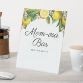 シトラスベビーシャワーマムオーサバー 台座サイン (インサイチュ)