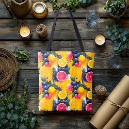 シトラスベリーブリスウェルネストートバッグ トートバッグ