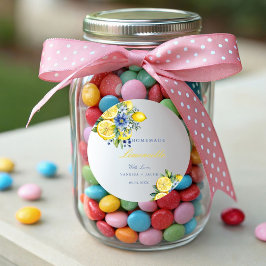 シトラスホームメイドリモンチェロレモン結婚式の引き出物 ラウンドシール