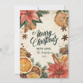 シトラスポ素朴ーネスティアメリークリスマス シーズンカード (正面)