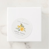 シトラスミニマルレモンボタニカルボホ結婚ズ フェイバータグ (インサイチュ)